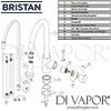 Bristan APRICOT Professional Sink Mixer Pull Out Spray Tap Spares